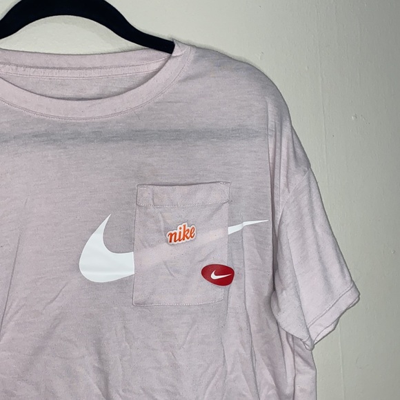 Nike Tops - 🐚Blush Sheer unique Nike top!